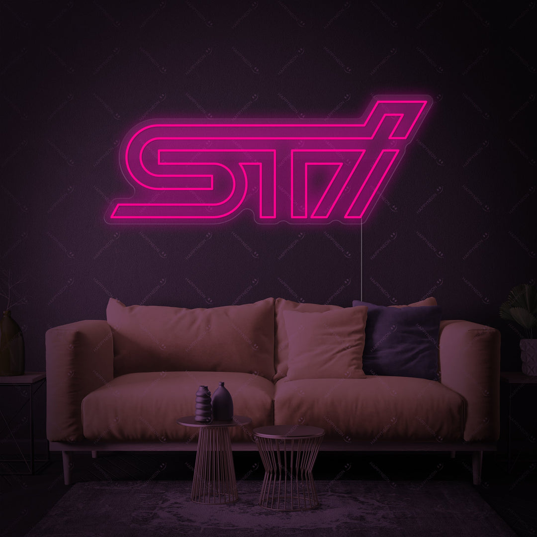 "Sti Logo" Neon Sign