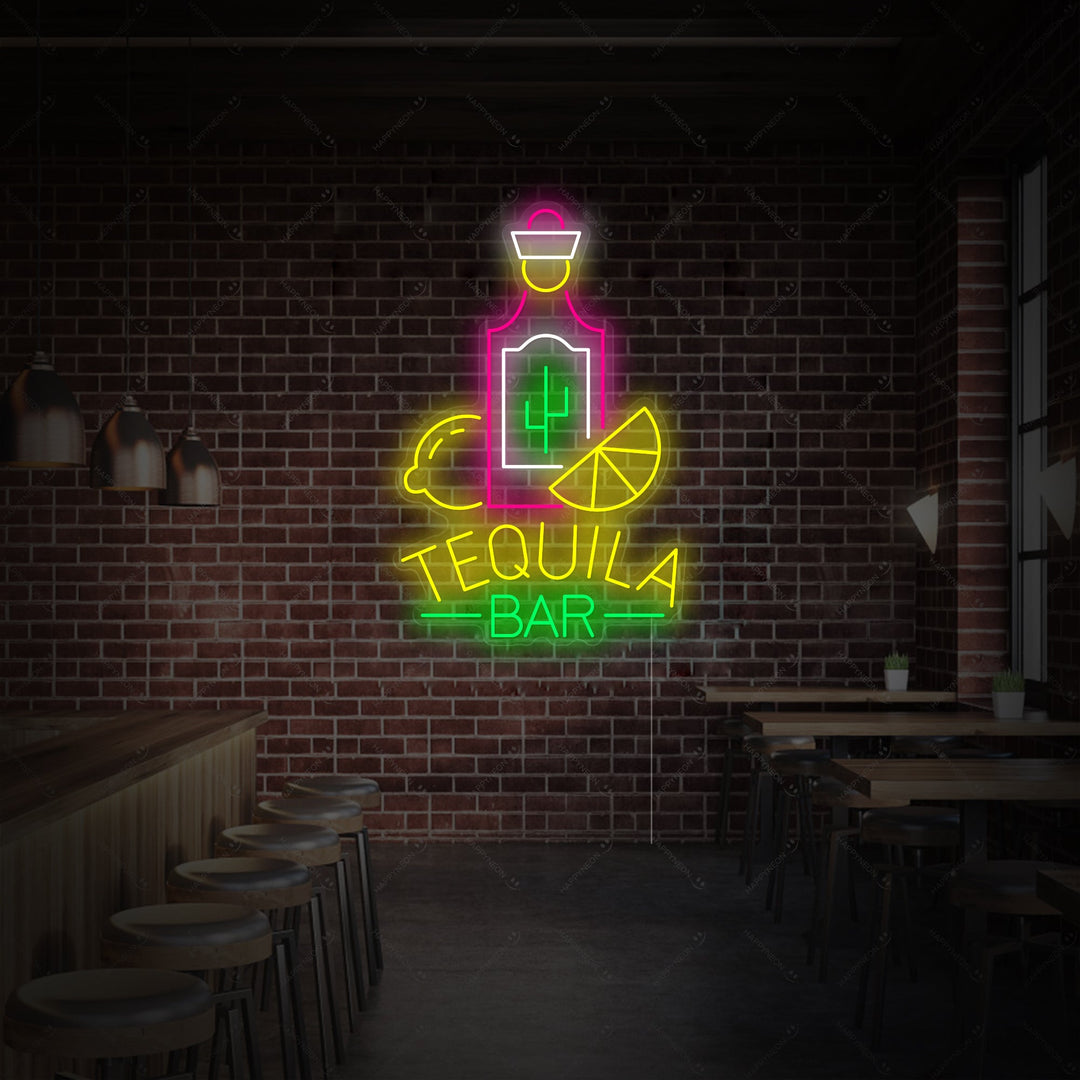 "Tequila Bar" Neon Sign