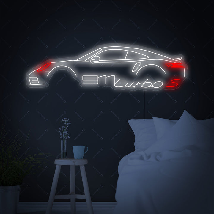 High Performance Sports Car Neon Sign