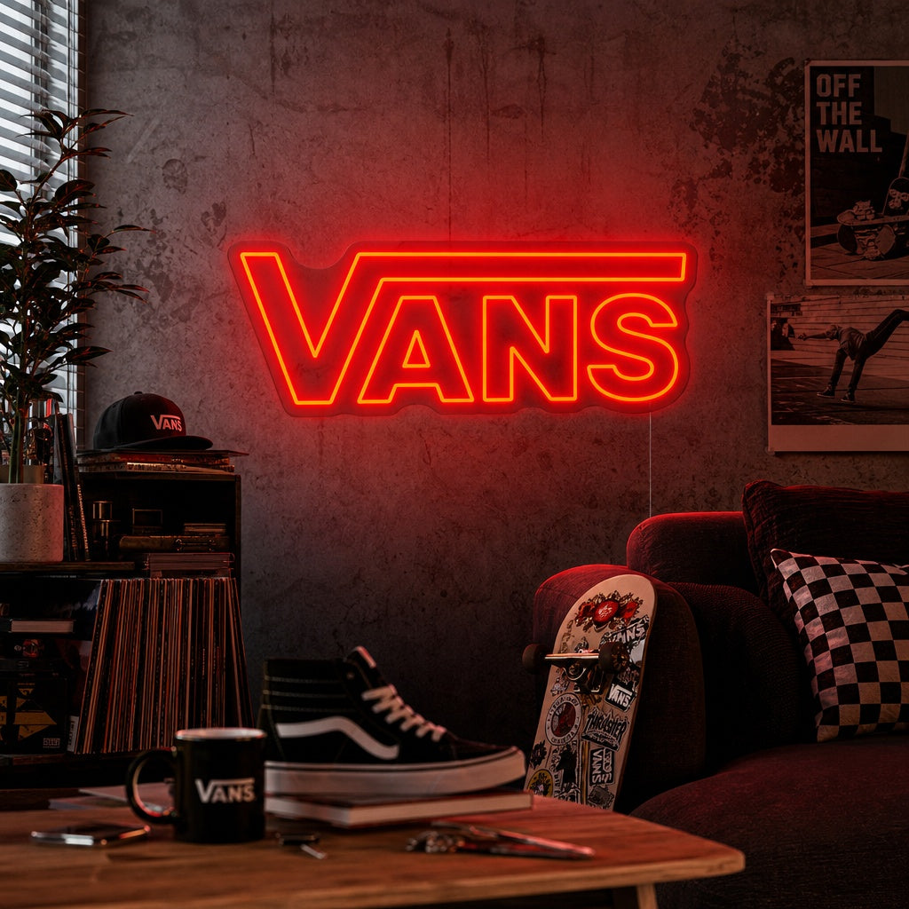 "Vans" Neon Sign