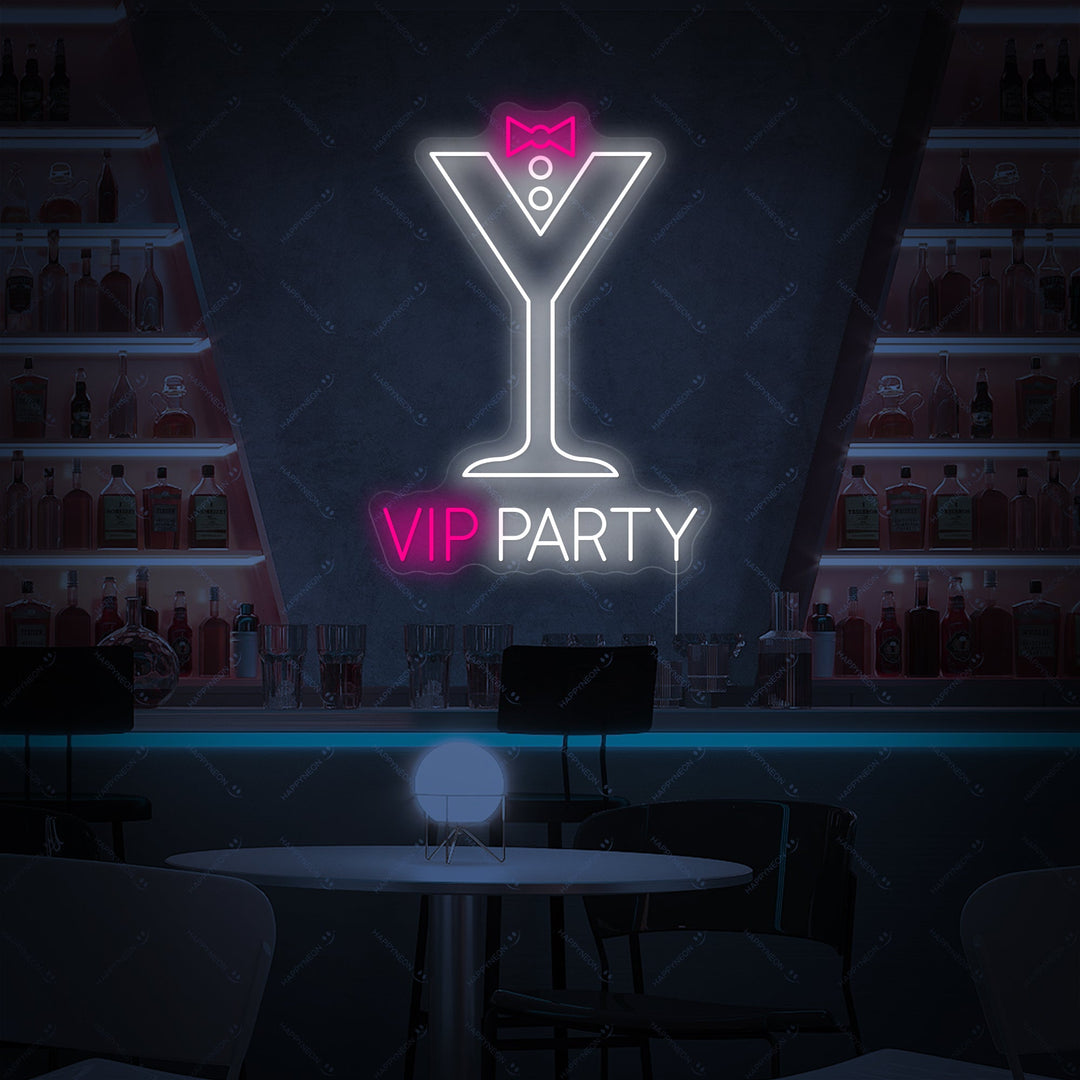 "Vip Party" Neon Sign