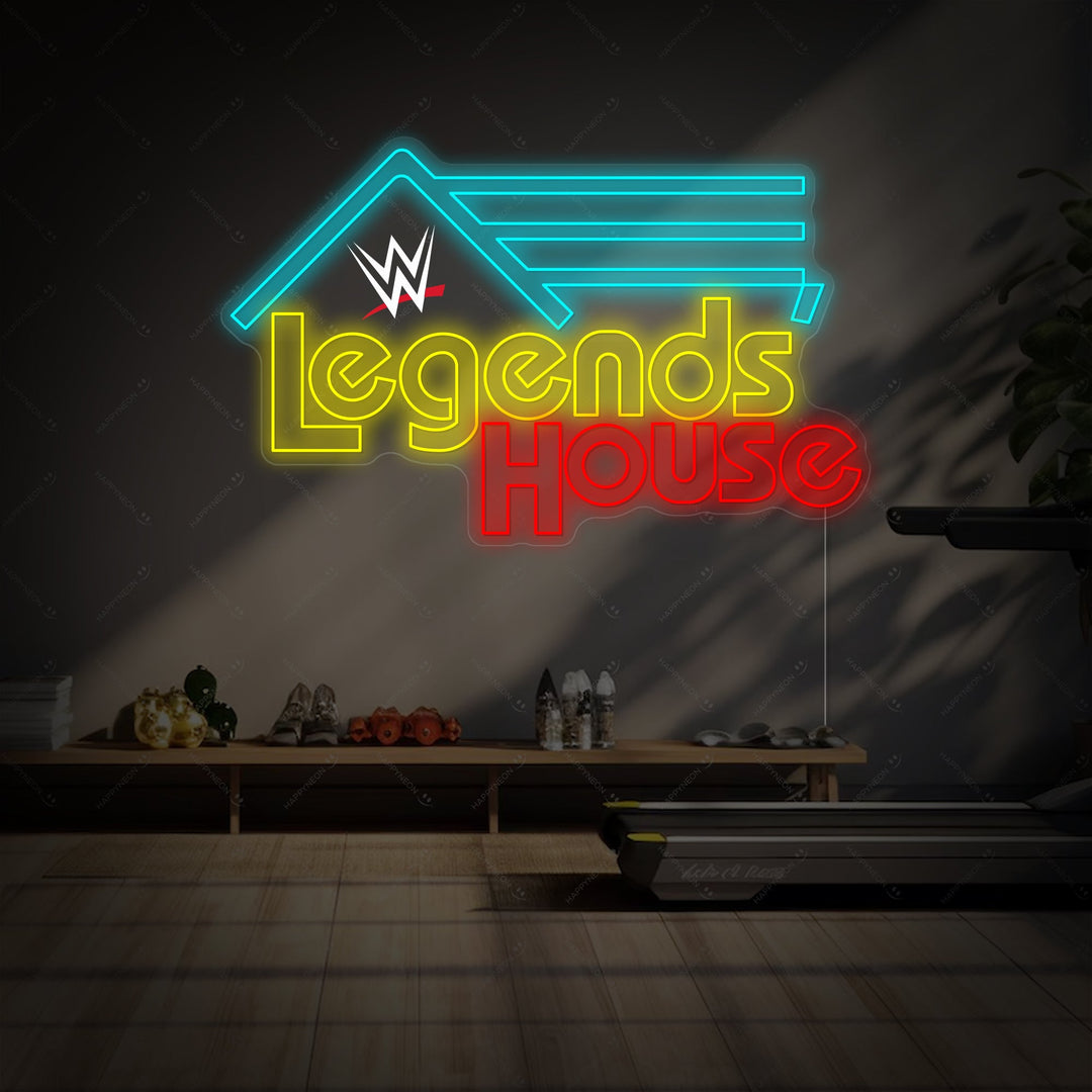 "Wwe Legends House" Neon Sign