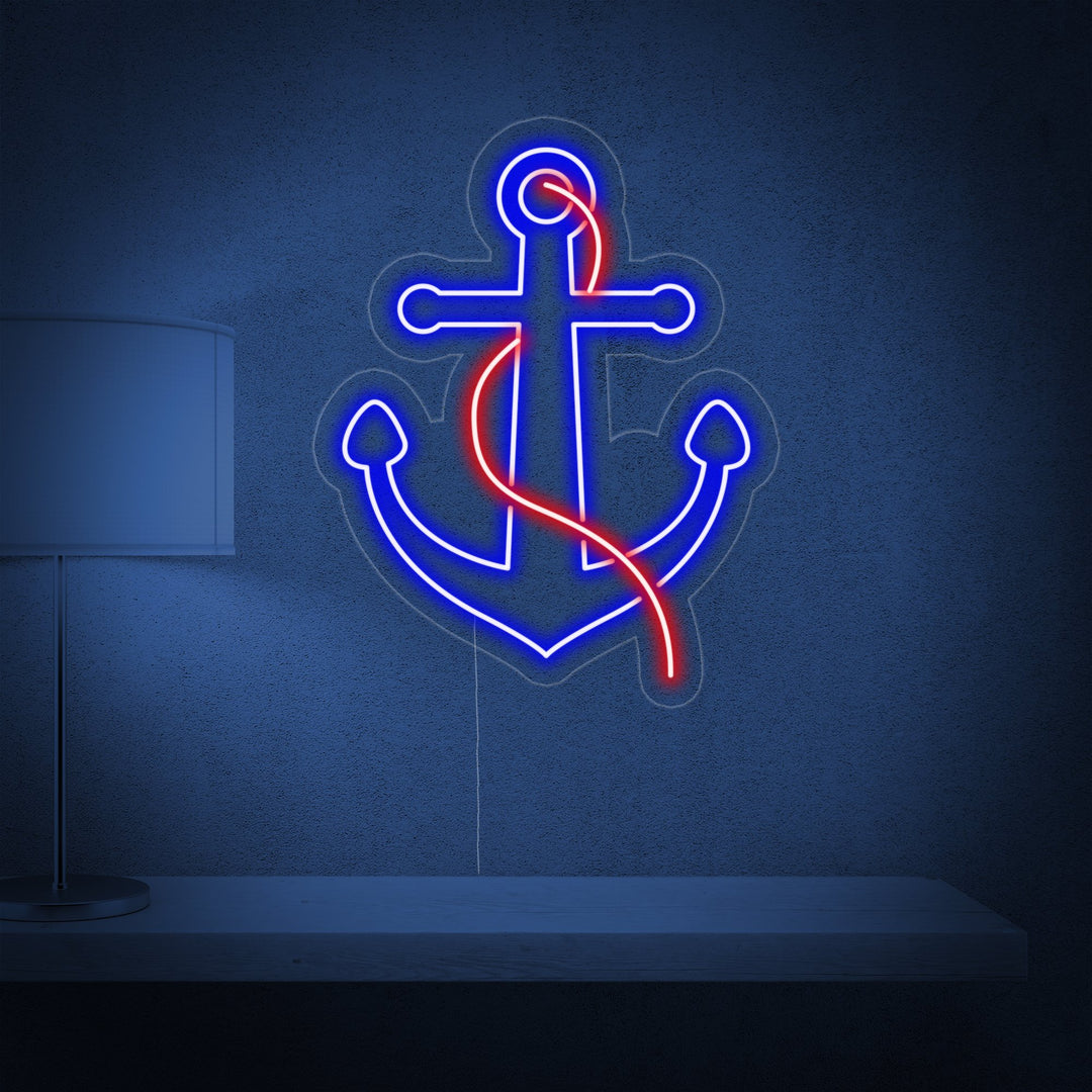 "Anchor" Neon Sign