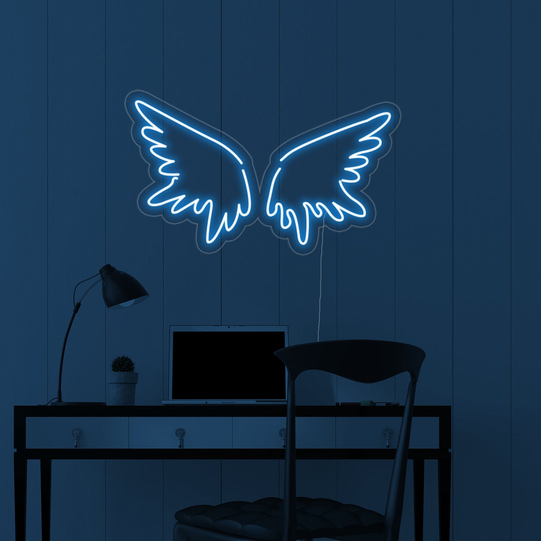 "Angel Wings" Neon Sign