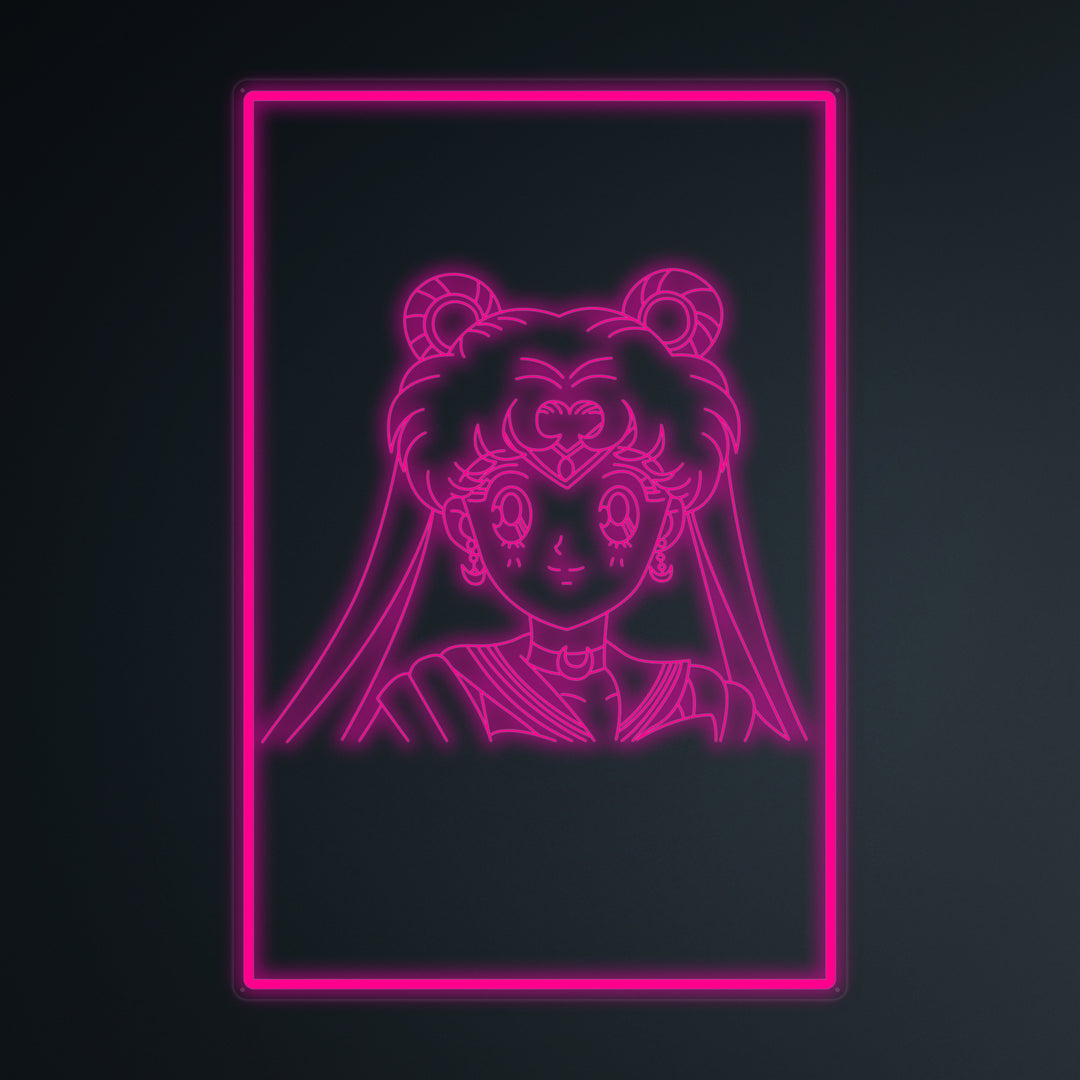 "Anime Sailor Moon" Mini Neon Sign