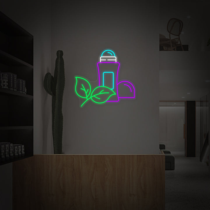 "Antiperspirant Beauty Shop" Neon Sign