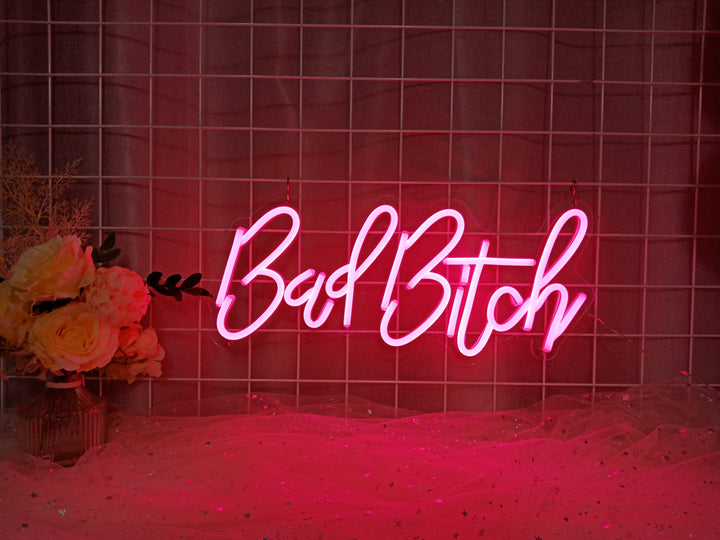 Bad Bitch LED Neon Sign  (4 in stock)