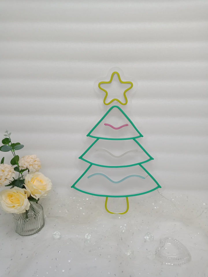 Christmas Tree LED Neon Sign  (in stocks)