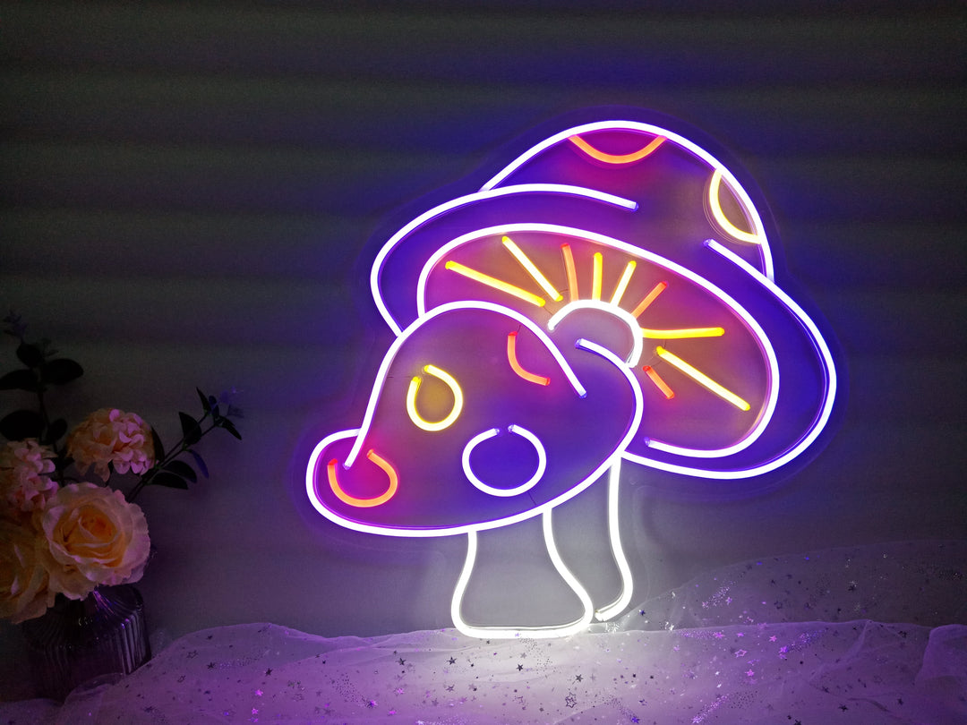 Mushroom LED Neon Sign (2 in stock)