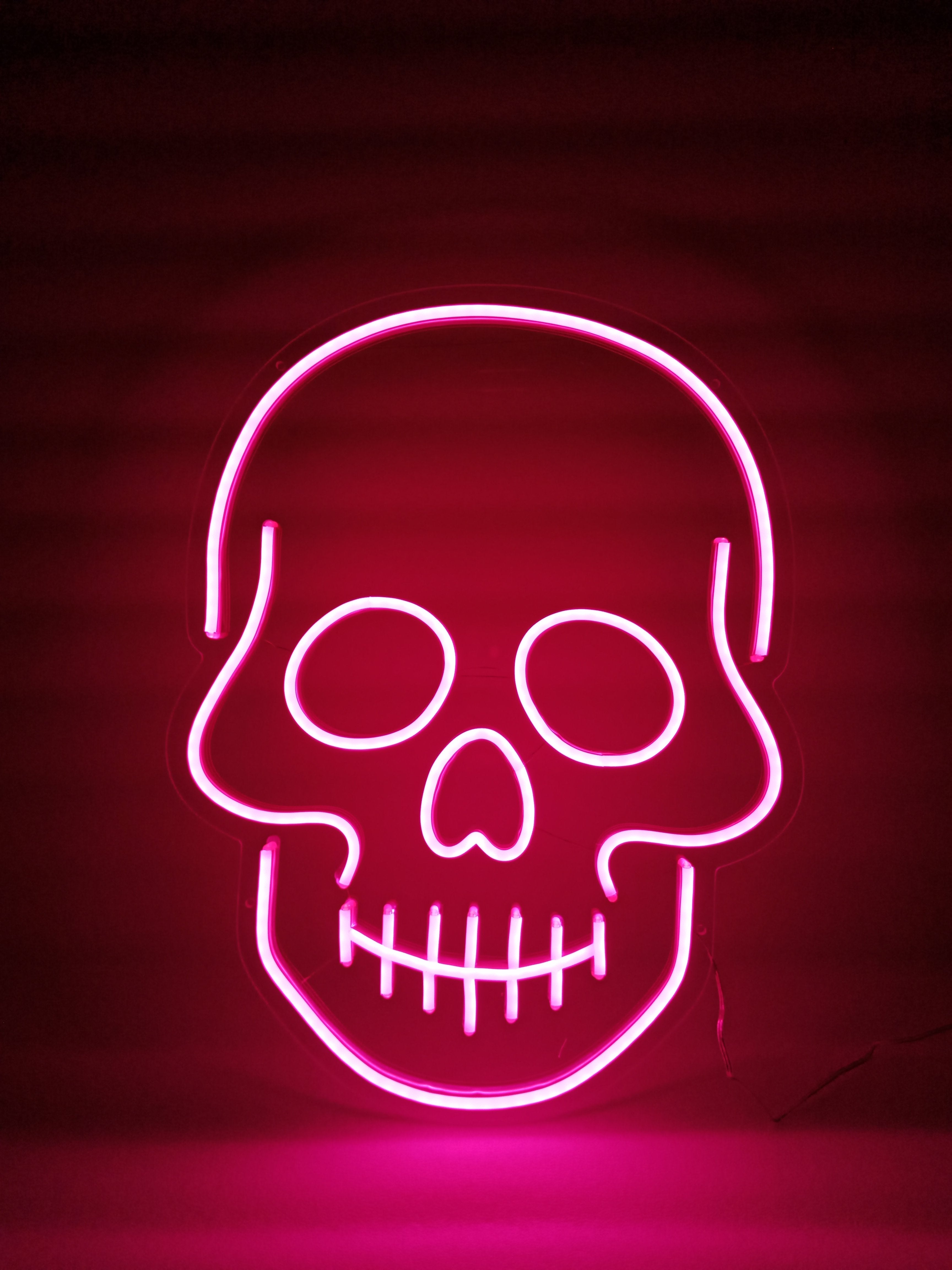Skull LED Neon Sign (in stocks)