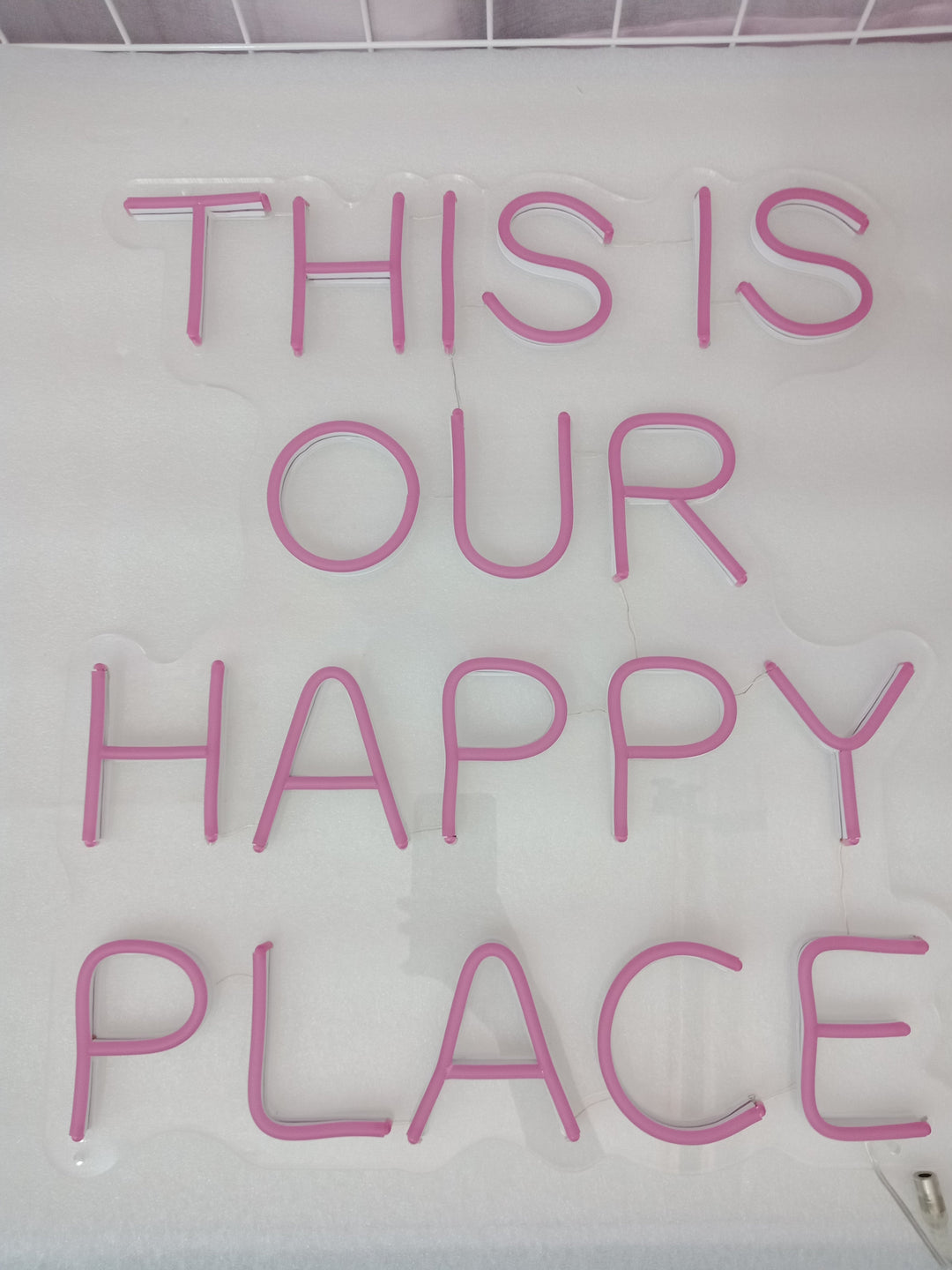 This is Our Happy Place LED Neon Sign (in stocks)