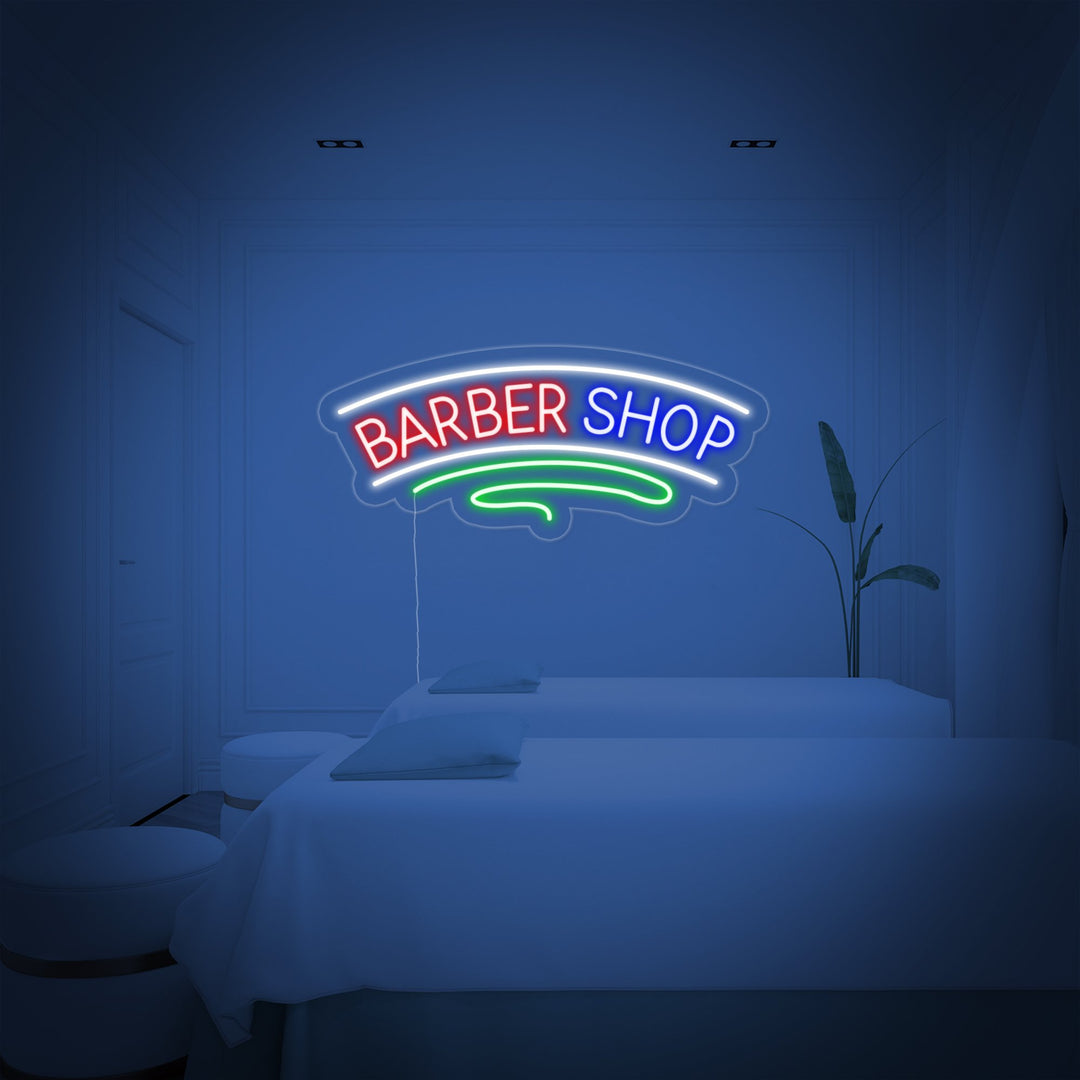 "Barber Haircut" Neon Sign