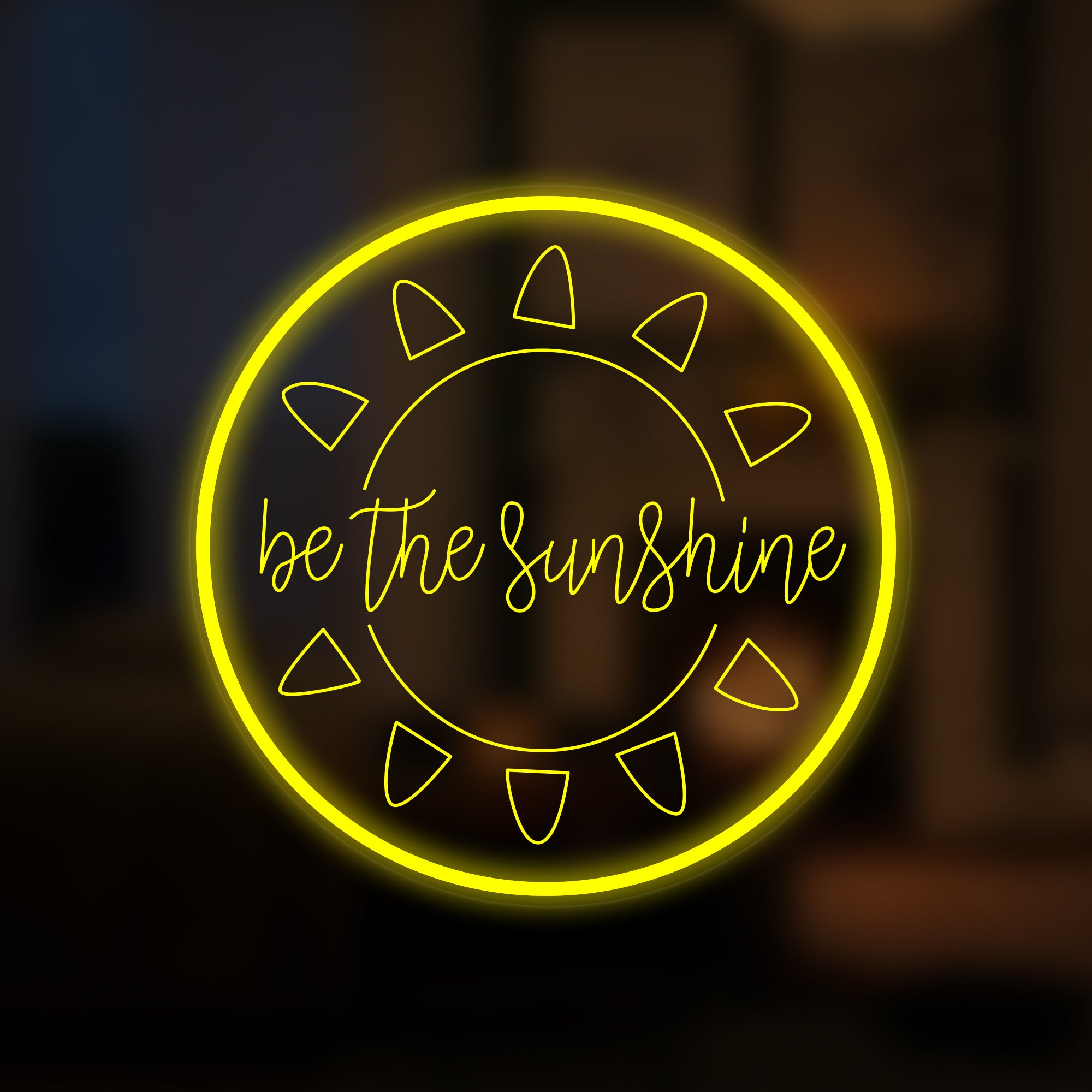 "Be The Sunshine" Mini Neon Sign