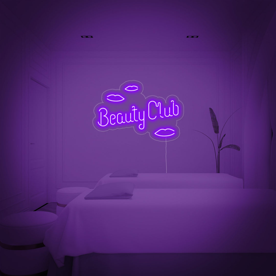 "Beauty Club" Neon Sign