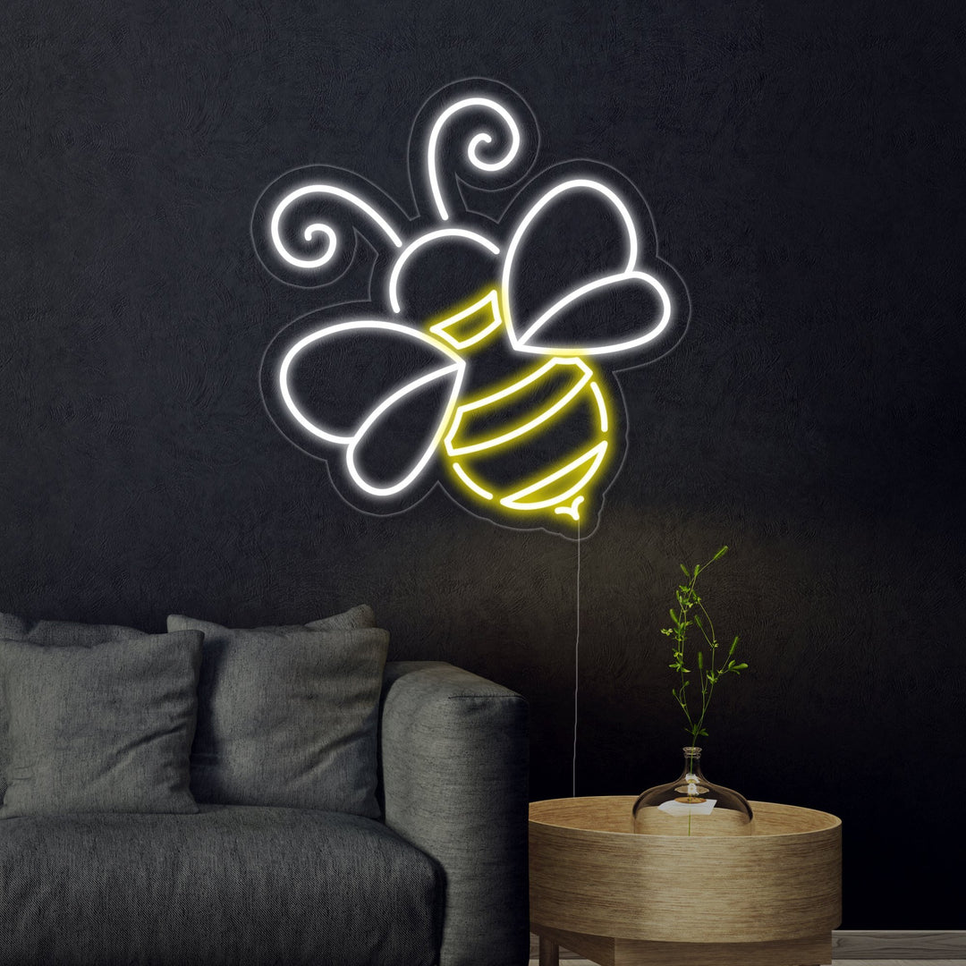 "Bee" Neon Sign