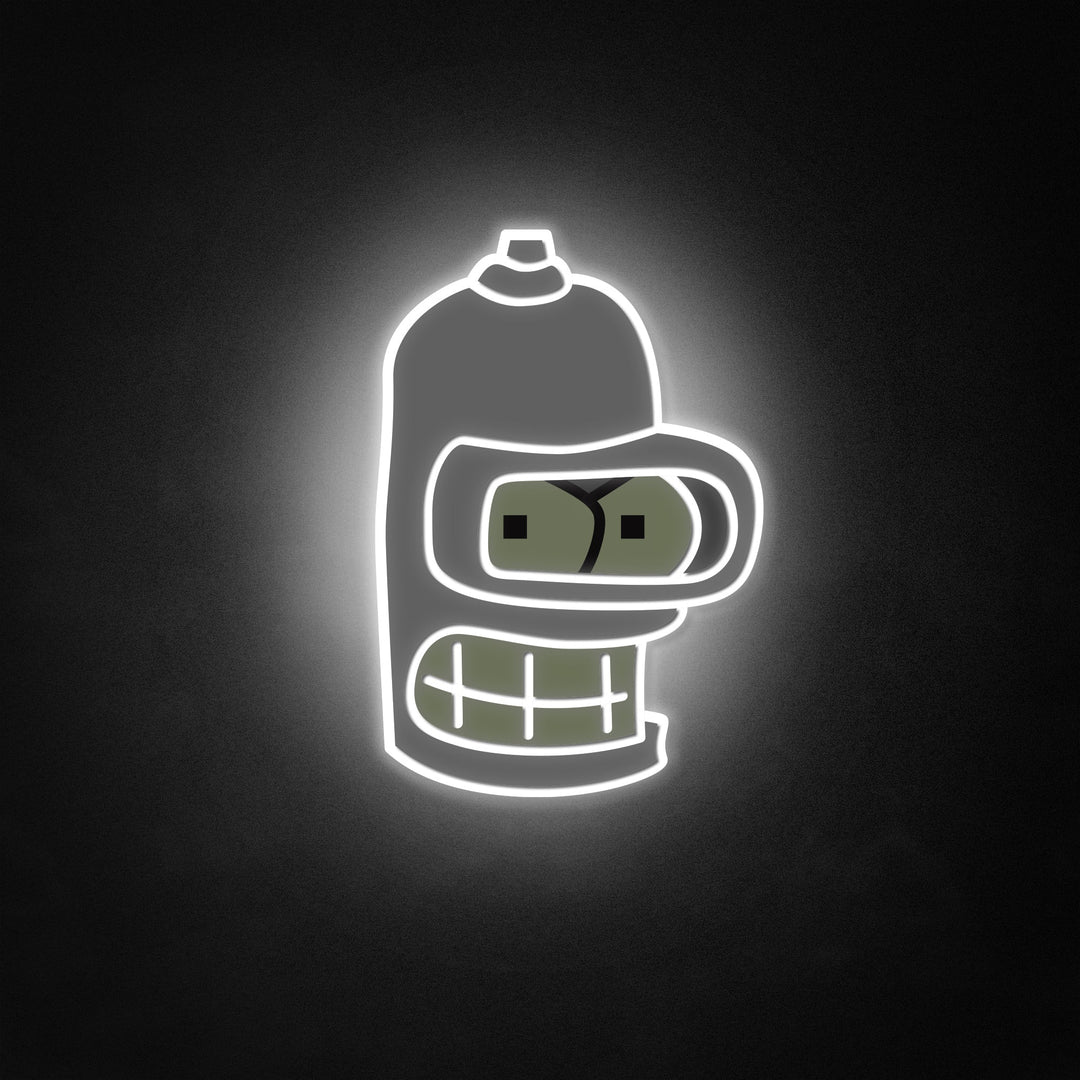 "Bender" Neon Like Sign