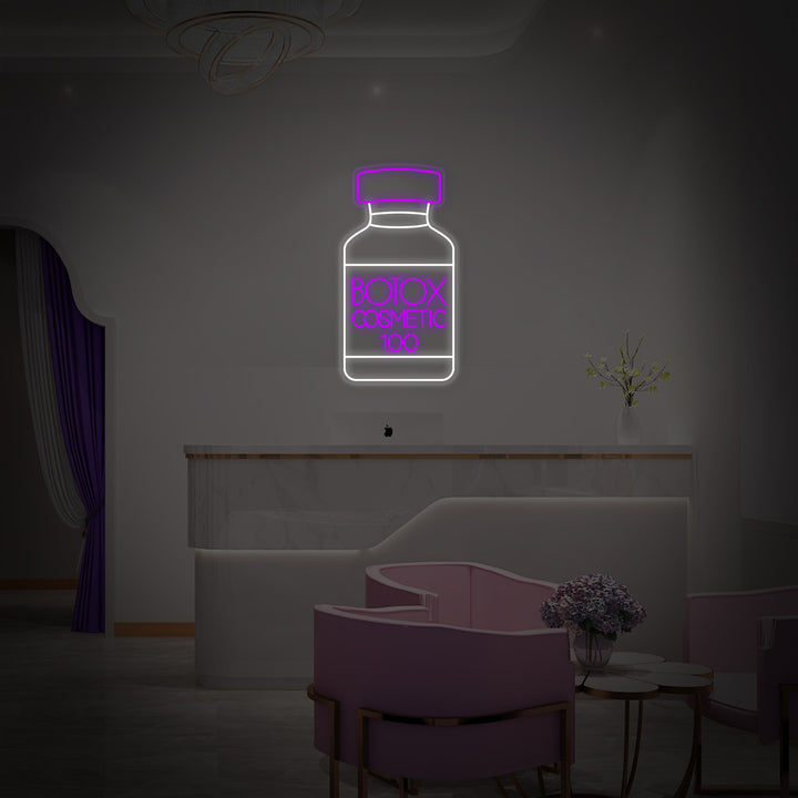 "Botox Cosmetic Shop Skin Care Center" Neon Sign