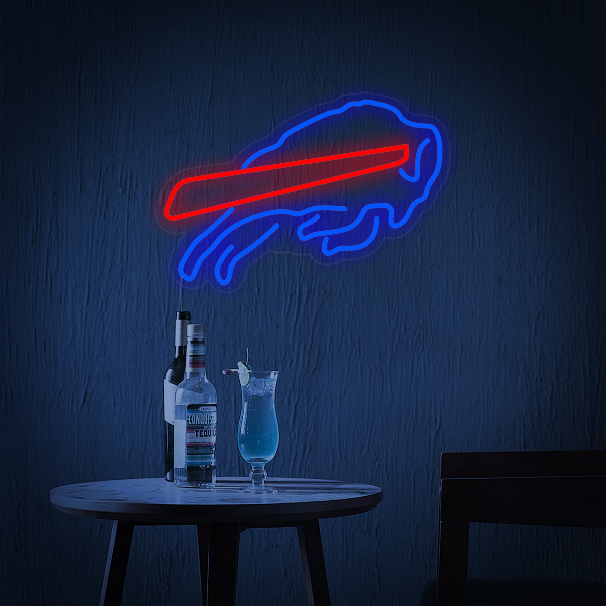 Buffalo Bills Bar Neon Sign - HAPPYNEON