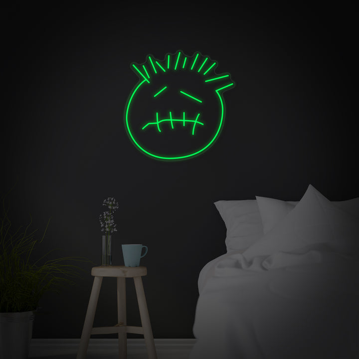 "Cactus Jack Face" Neon Sign