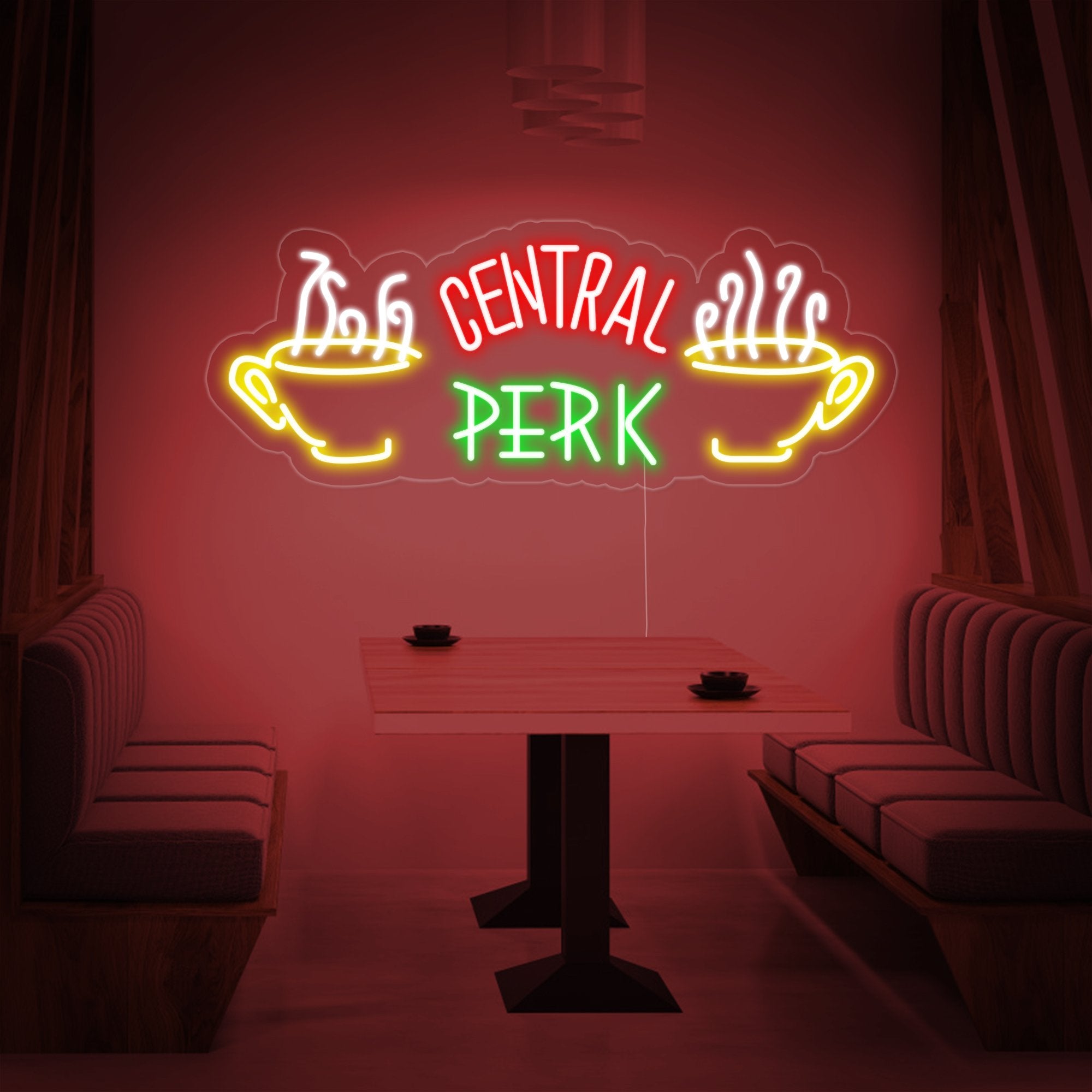 Central Perk Neon Sign HAPPYNEON