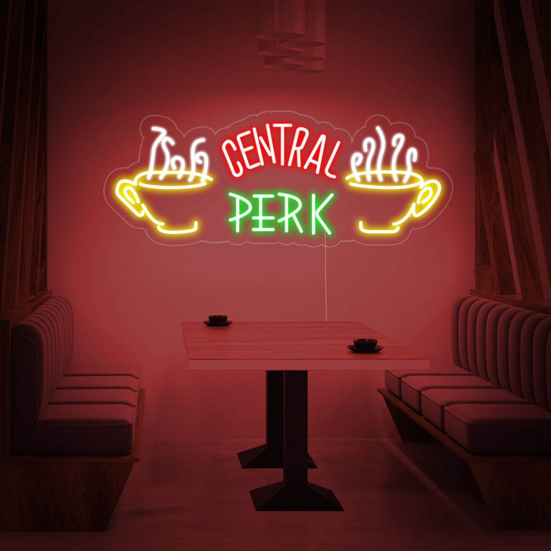 "Central Perk" Neon Sign