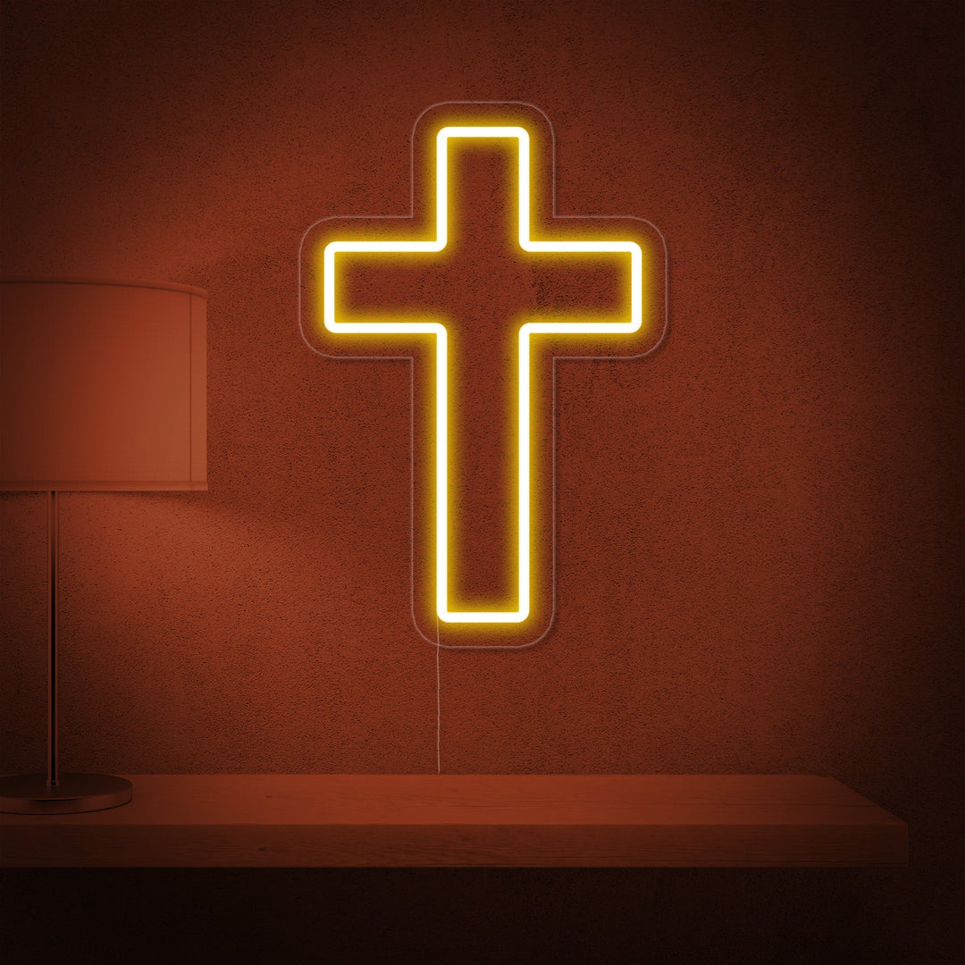"Christian Cross" Neon Sign