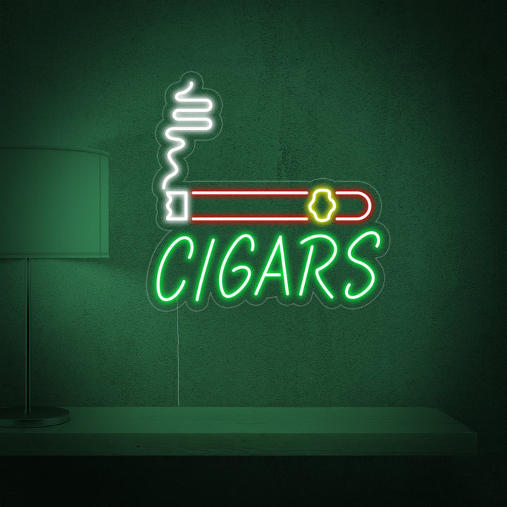 "Cigars Shop" Neon Sign