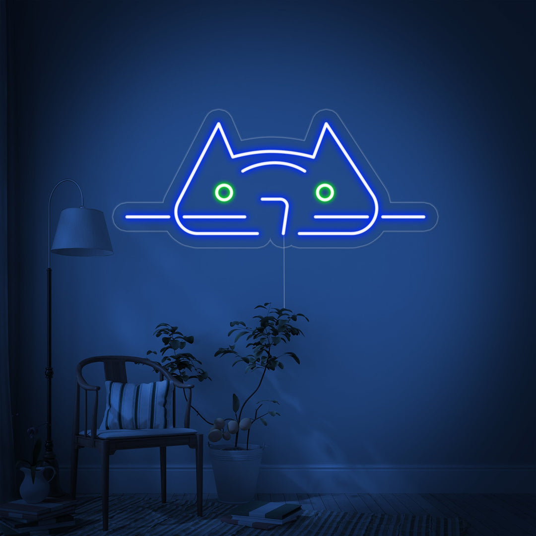 "Cool Cat" Neon Sign