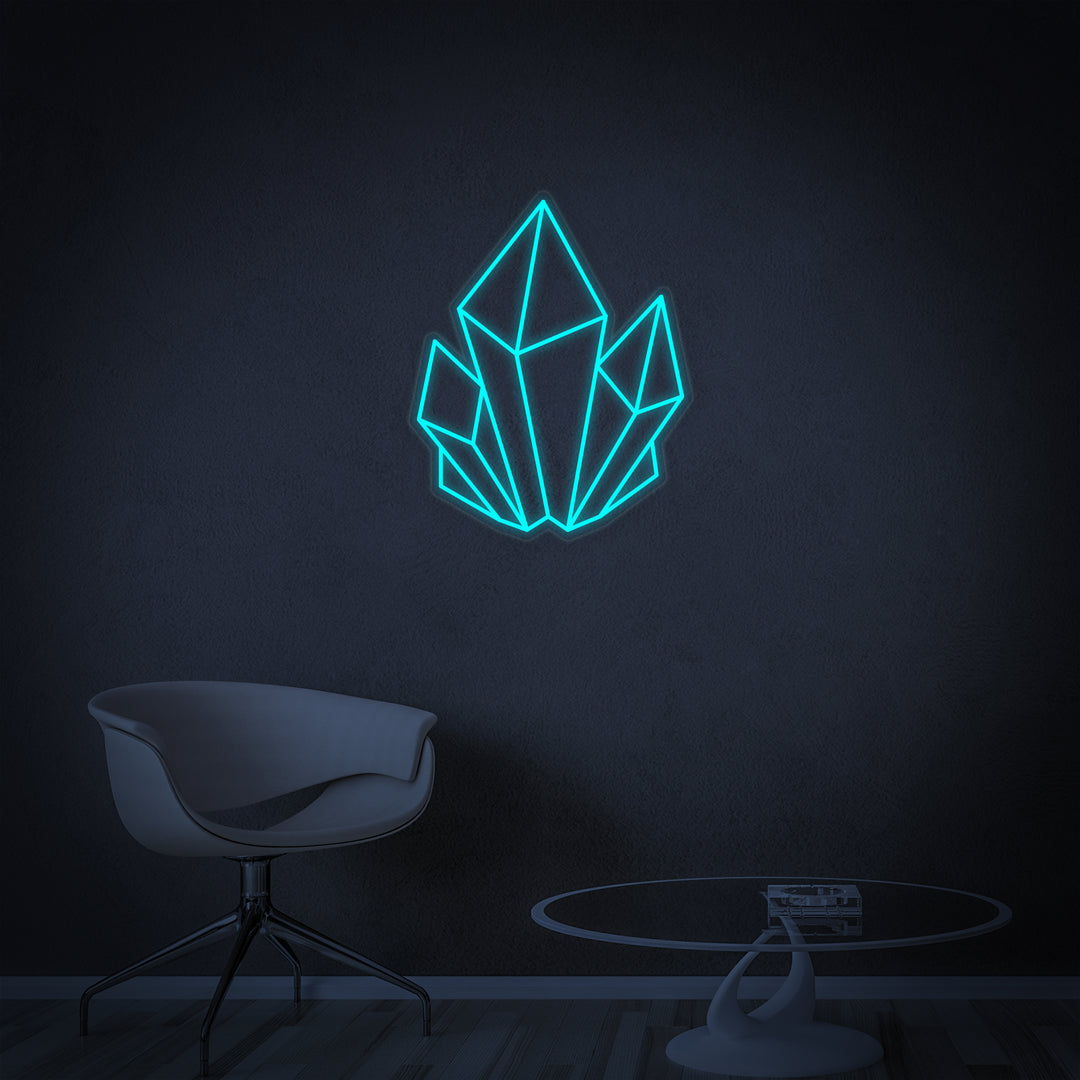 "Crystal" Neon Sign
