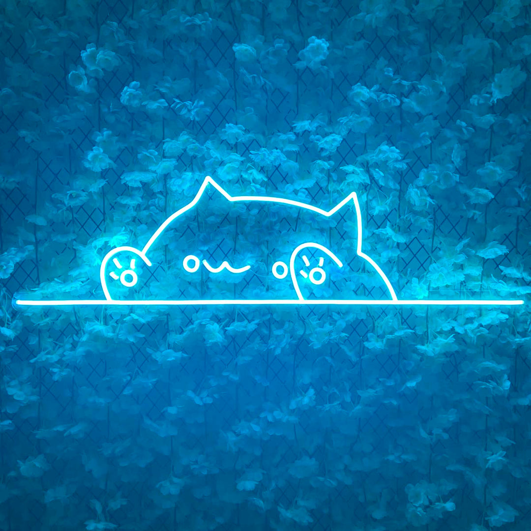 "Cute Kitten" Neon Sign