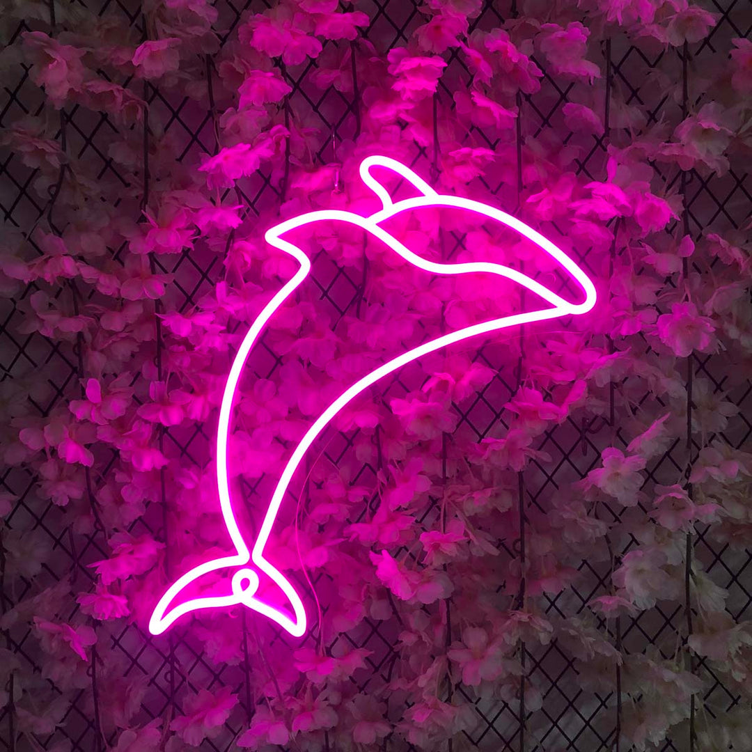 Dolphin Neon Sign