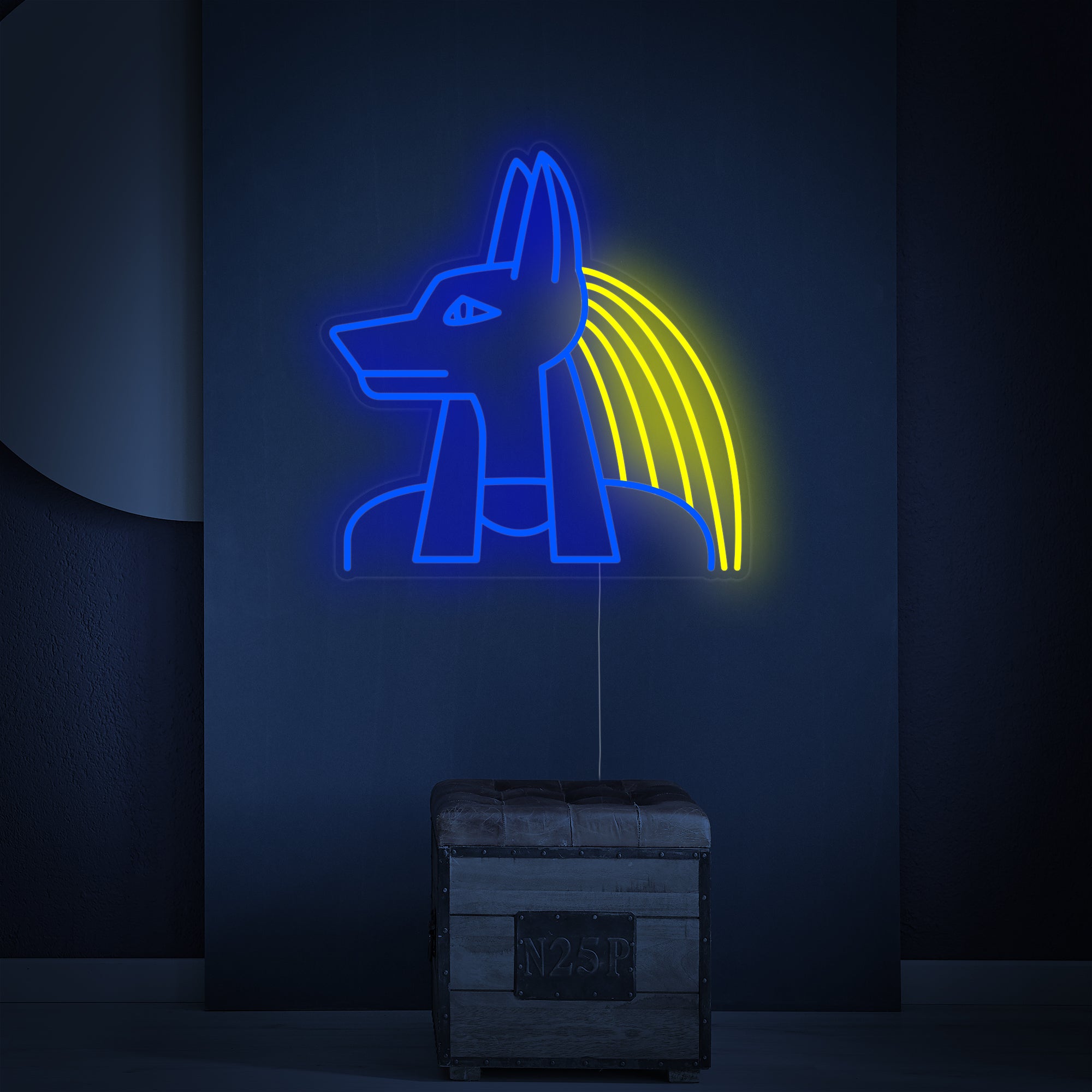Egypt Anubis God Neon Sign - HAPPYNEON