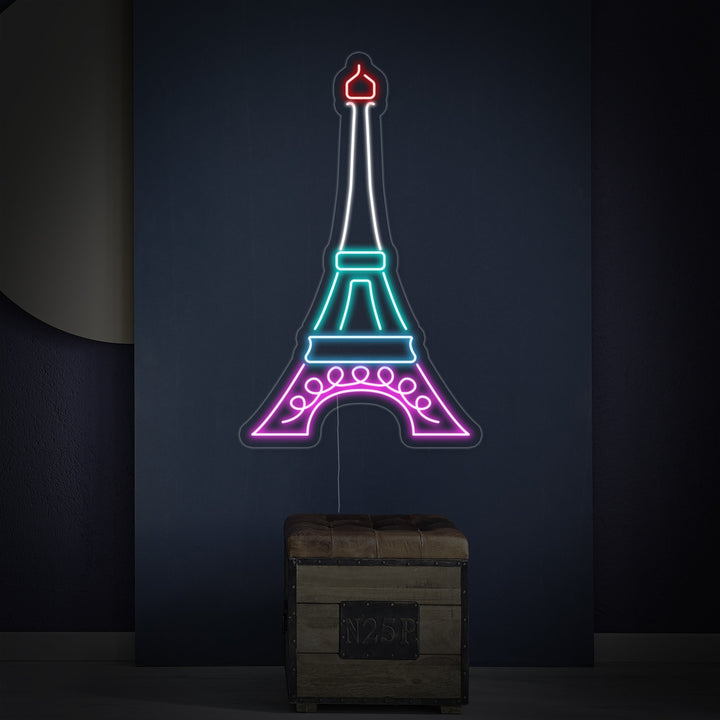 "Eiffel Tower" Neon Sign