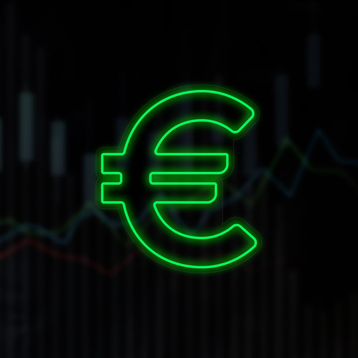"Euro Symbol" Neon Sign