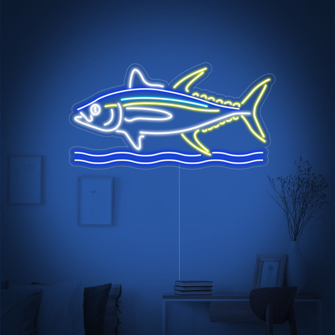 "Fish" Neon Sign