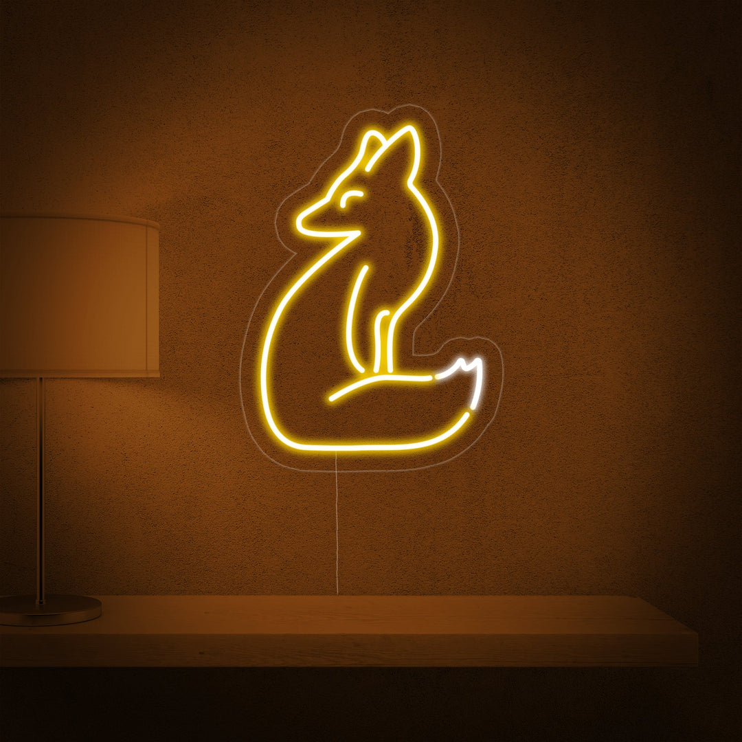 "Fox" Neon Sign