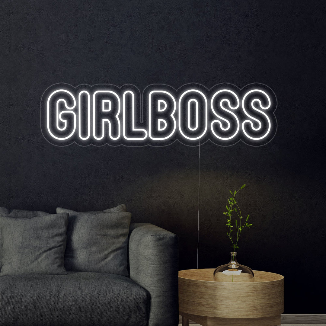 "GIRL BOSS" Neon Sign