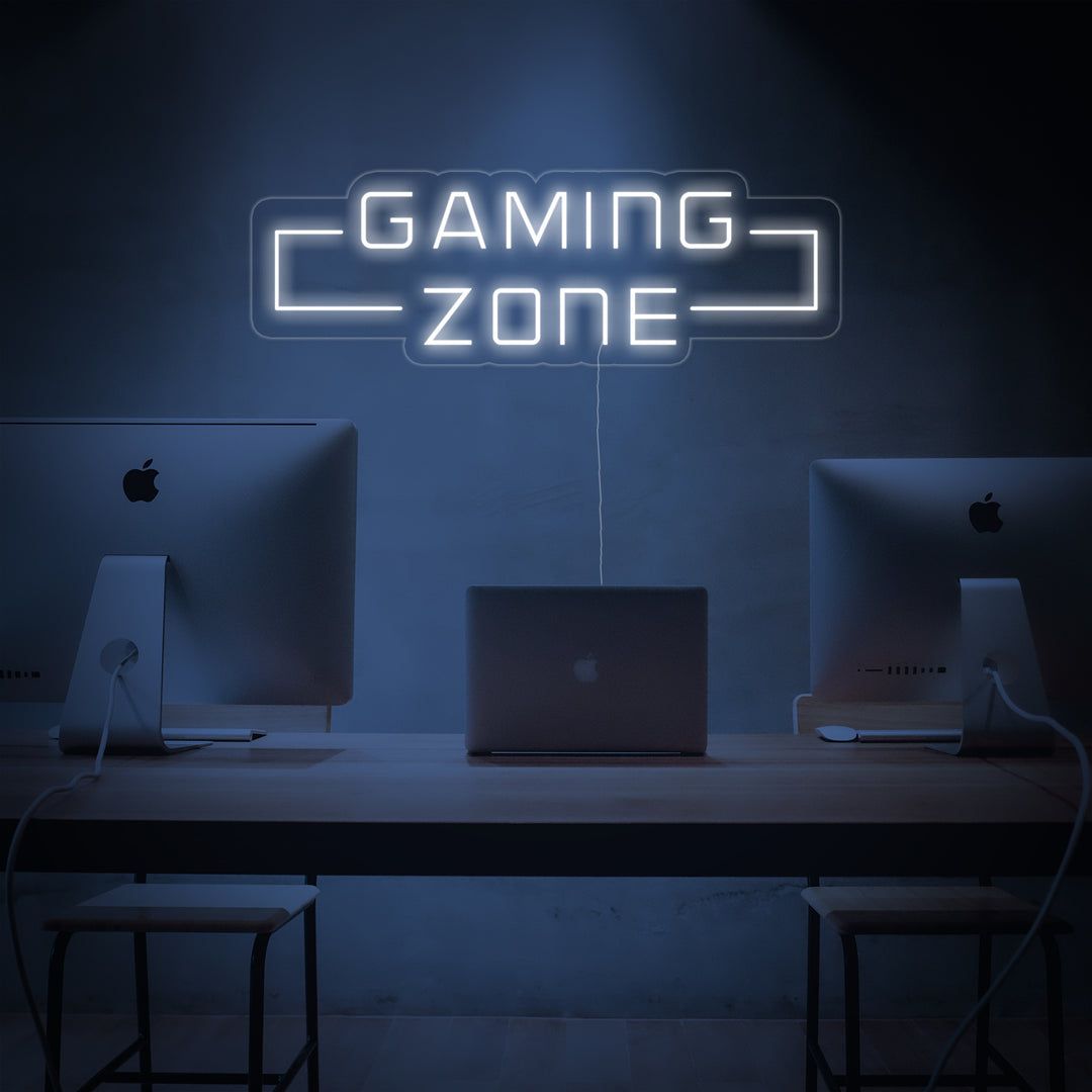 "Game Zone, Game Wall Art" Neon Sign