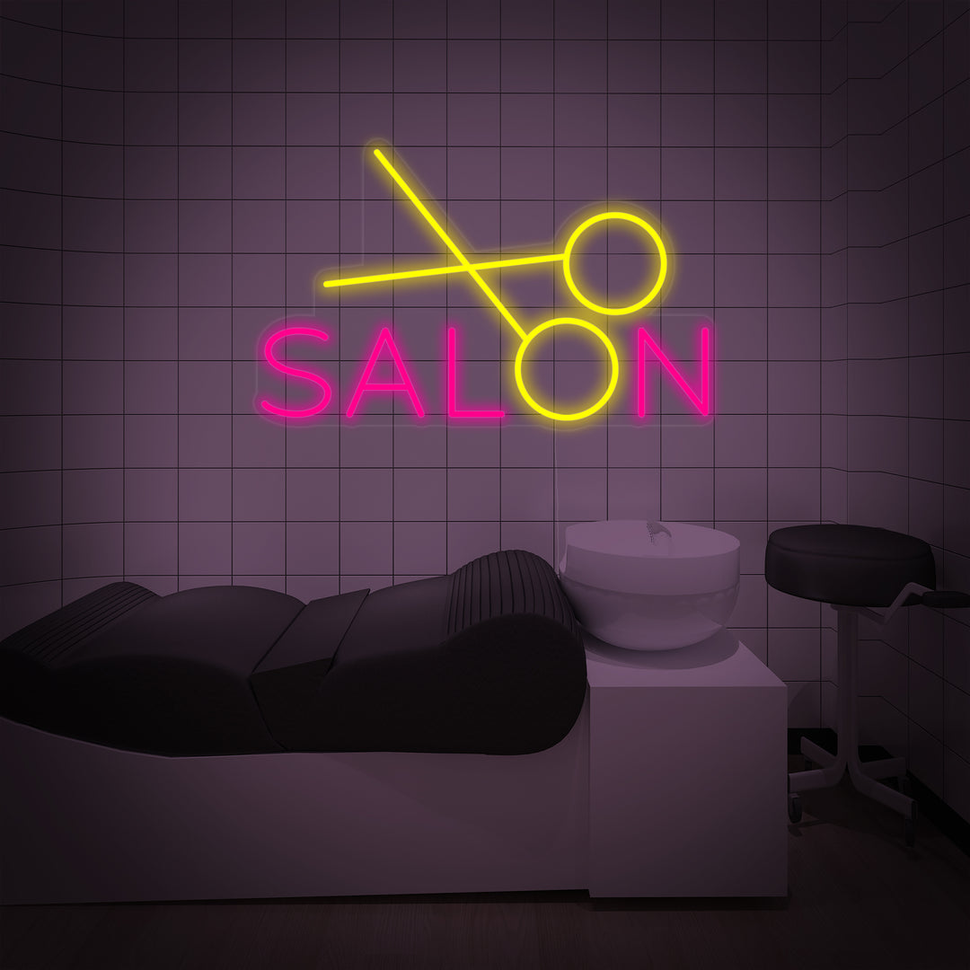 "Hair Salon" Neon Sign