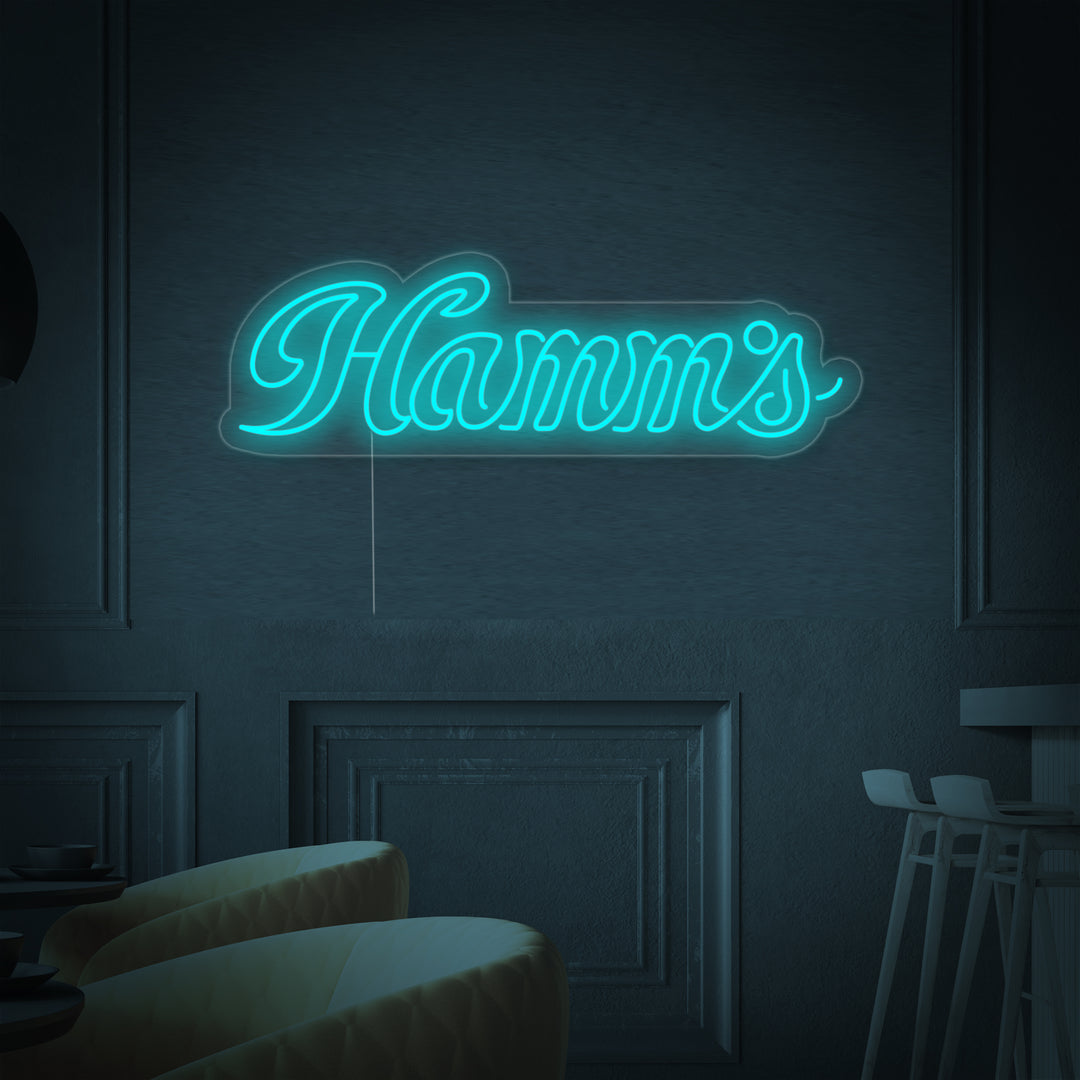 "Hamms Pub Store Beer Bar" Neon Sign