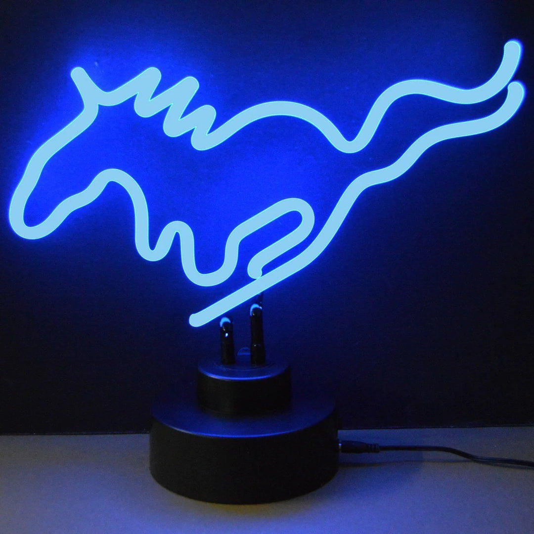 Horse Table Neon Sign, Glass Neon Sign