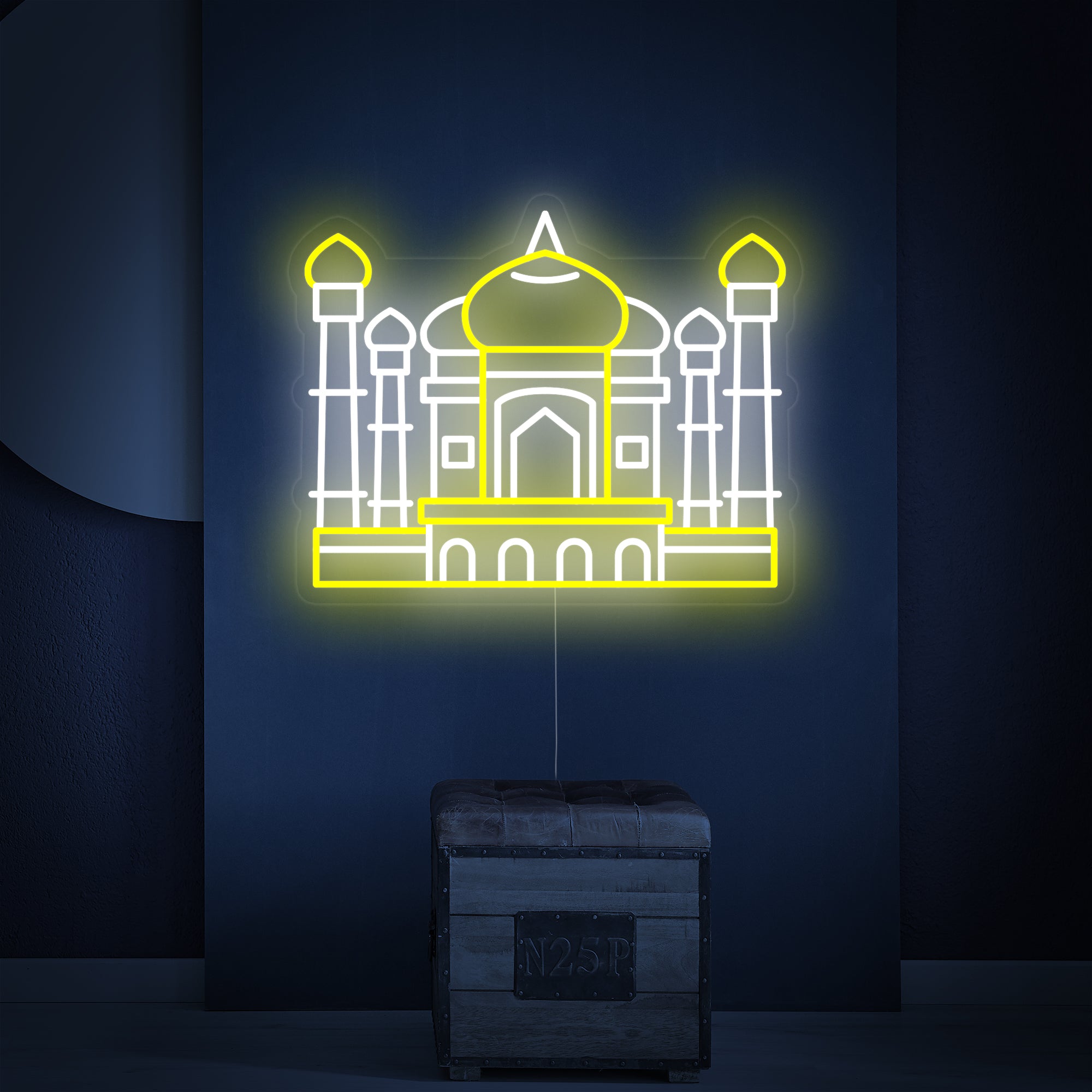 India Taj Mahal Neon Sign - HAPPYNEON