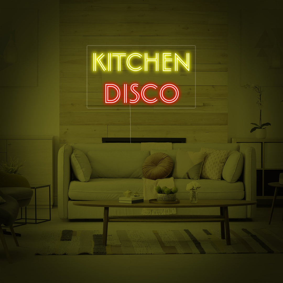 "Kitchen Disco" Neon Sign