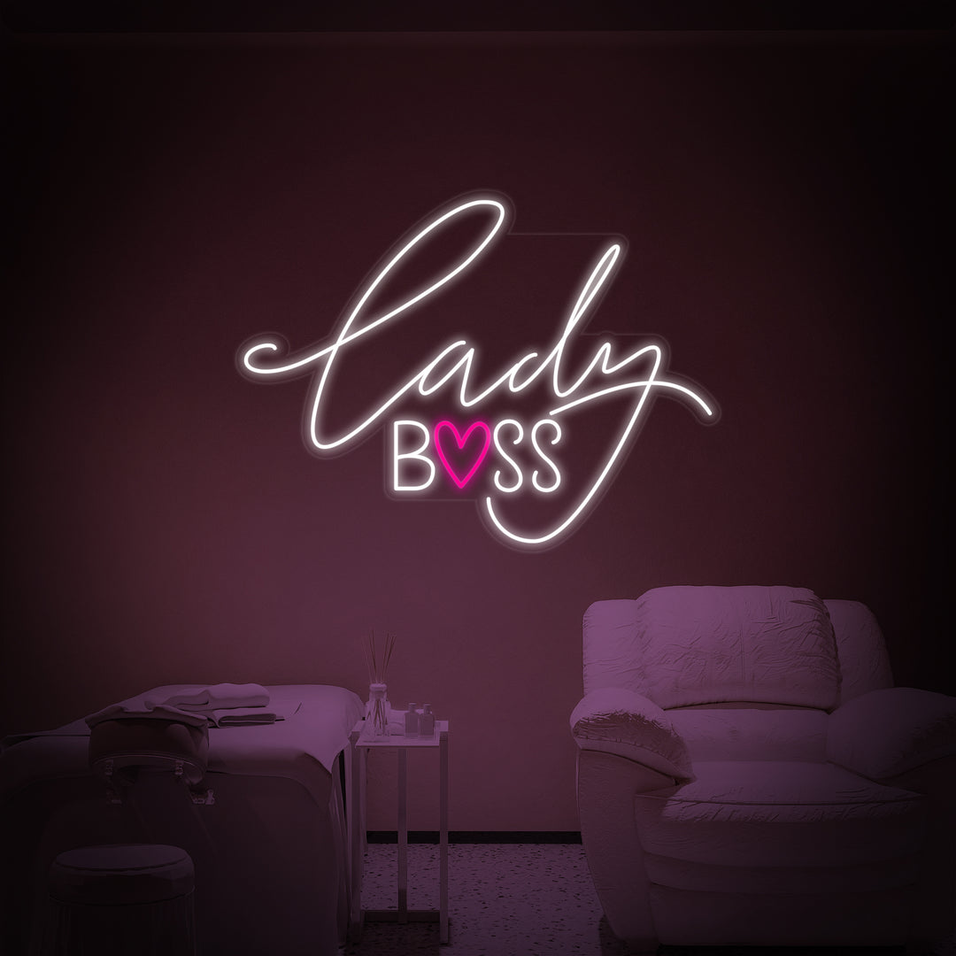 Lady Boss Neon Sign