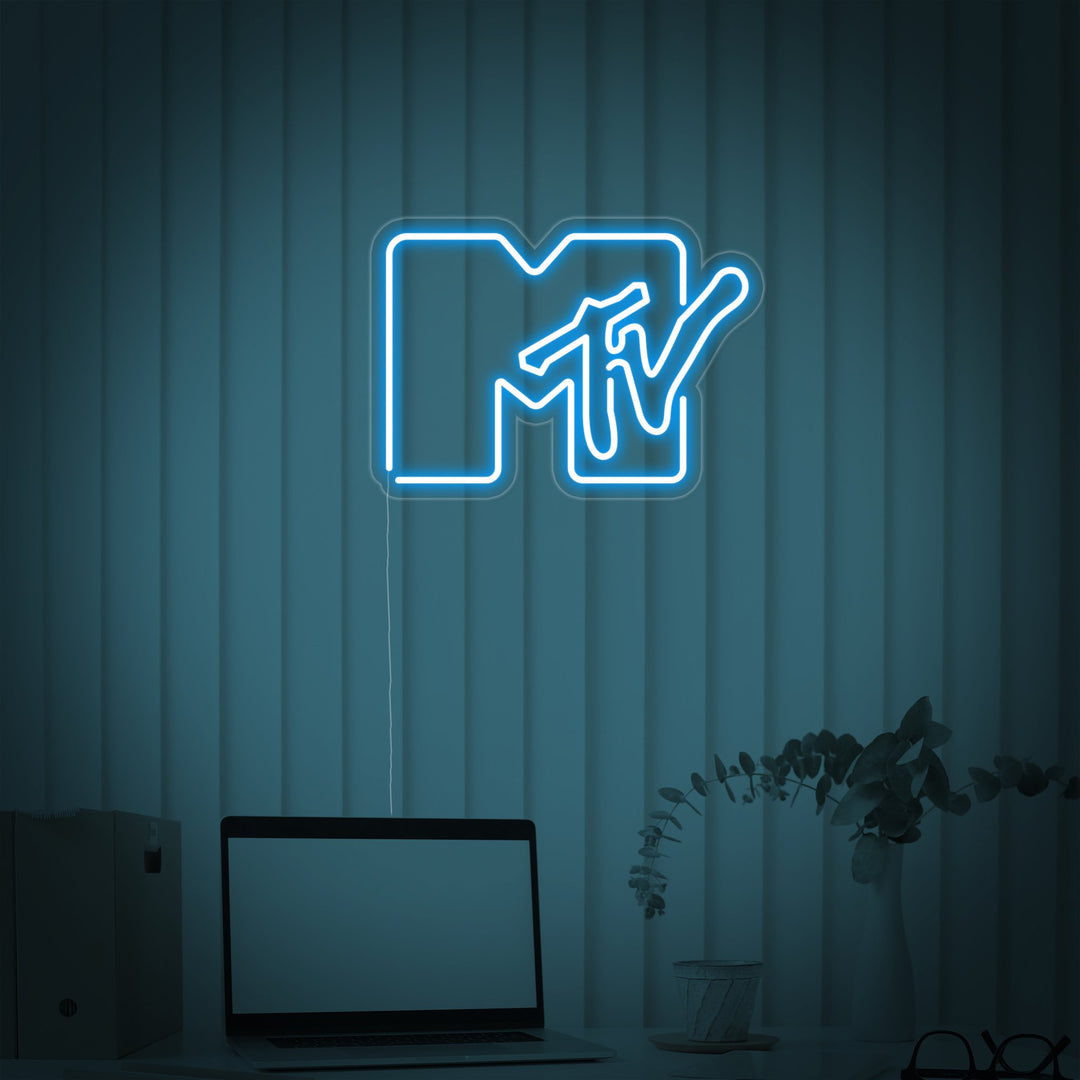 "MTV Logo" Neon Sign