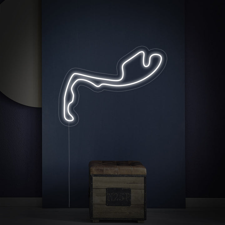 "Monaco F1 Track" Neon Sign