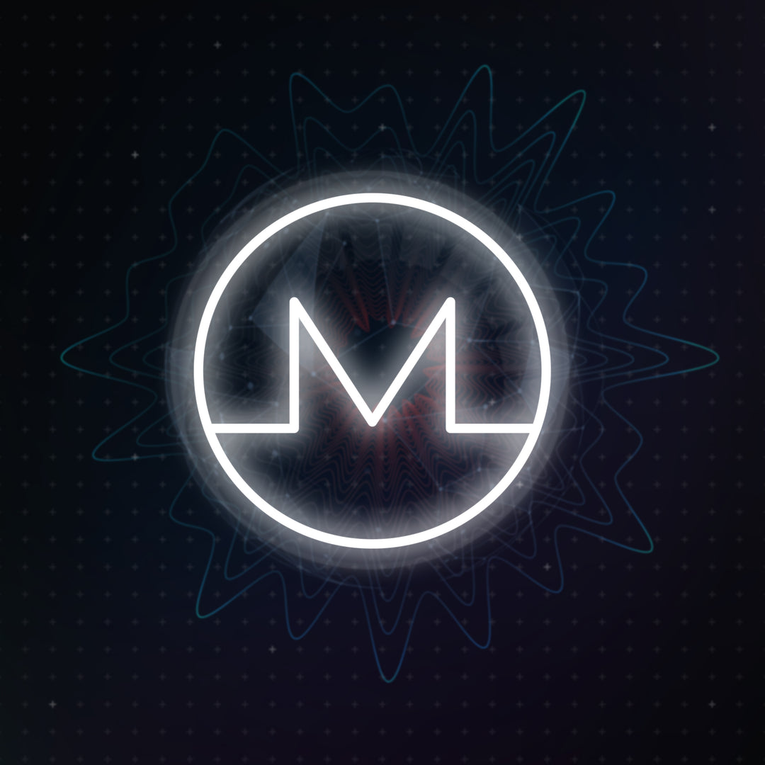 "Monero XMR Crypto" Neon Sign