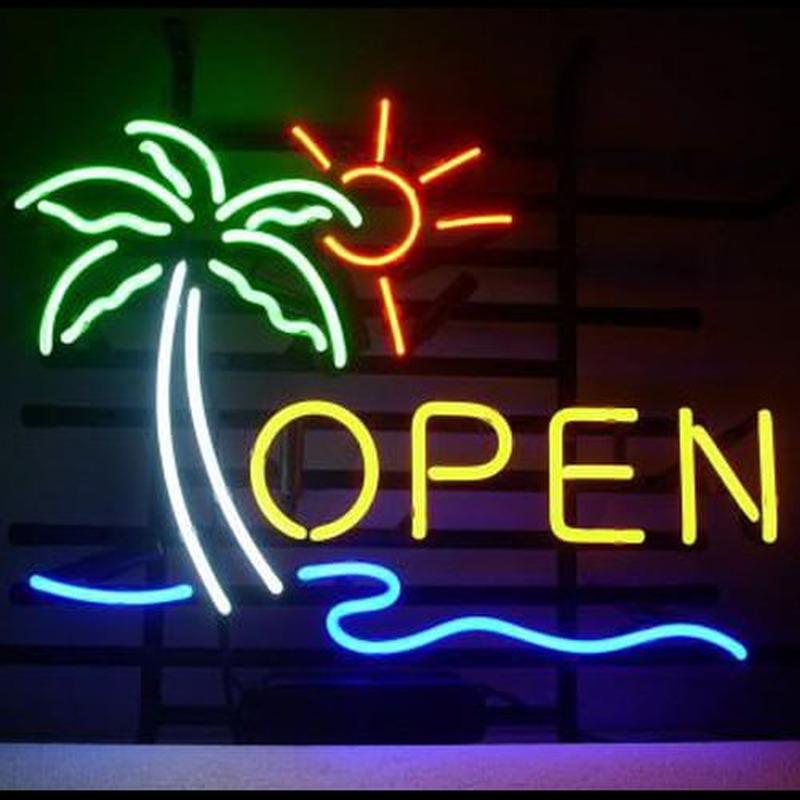 "Open Bar" Neon Sign