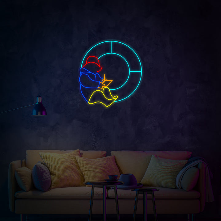 "PDT Bear" Neon Sign