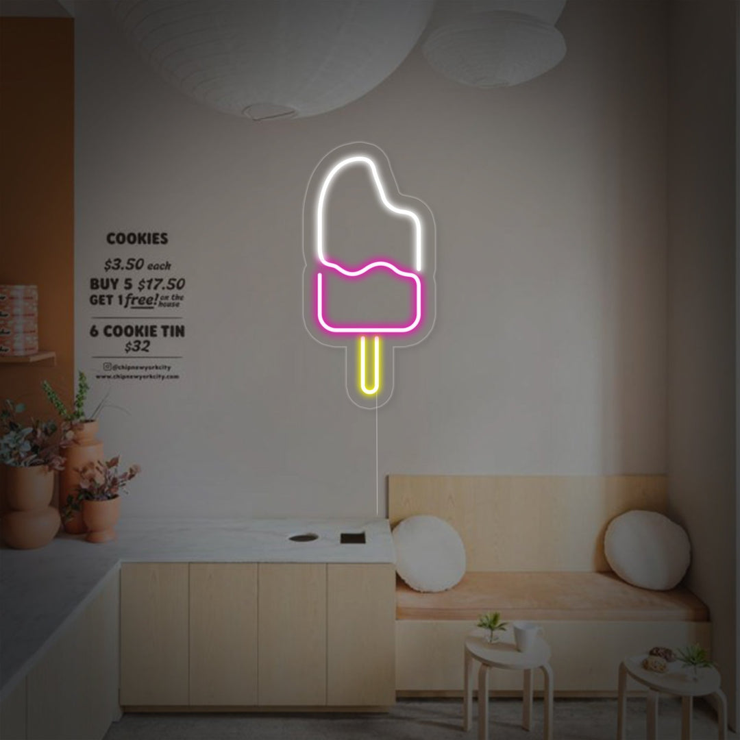 "Popsicle" Neon Sign